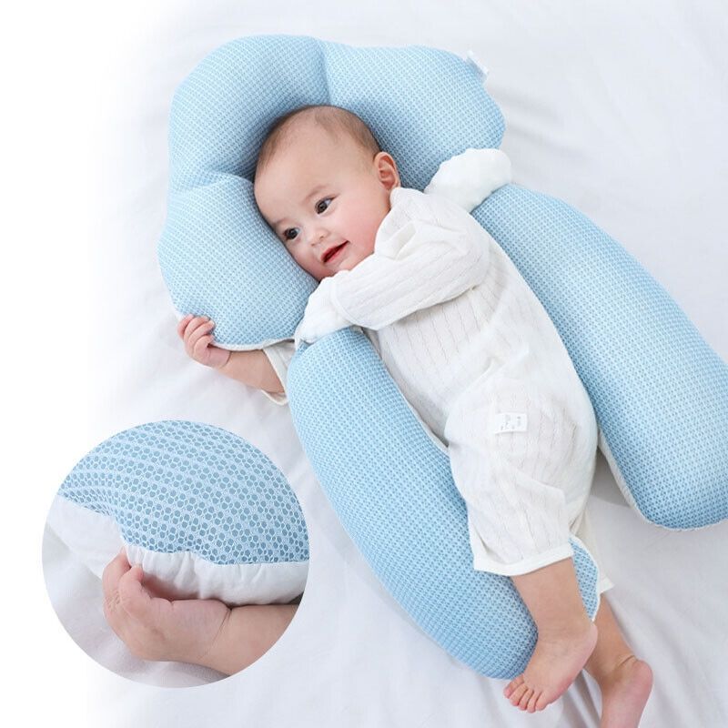 Ergonomic Baby Sleep Cushion – Safe, Comfortable, and Adjustable for Newborns (0–12 Months)