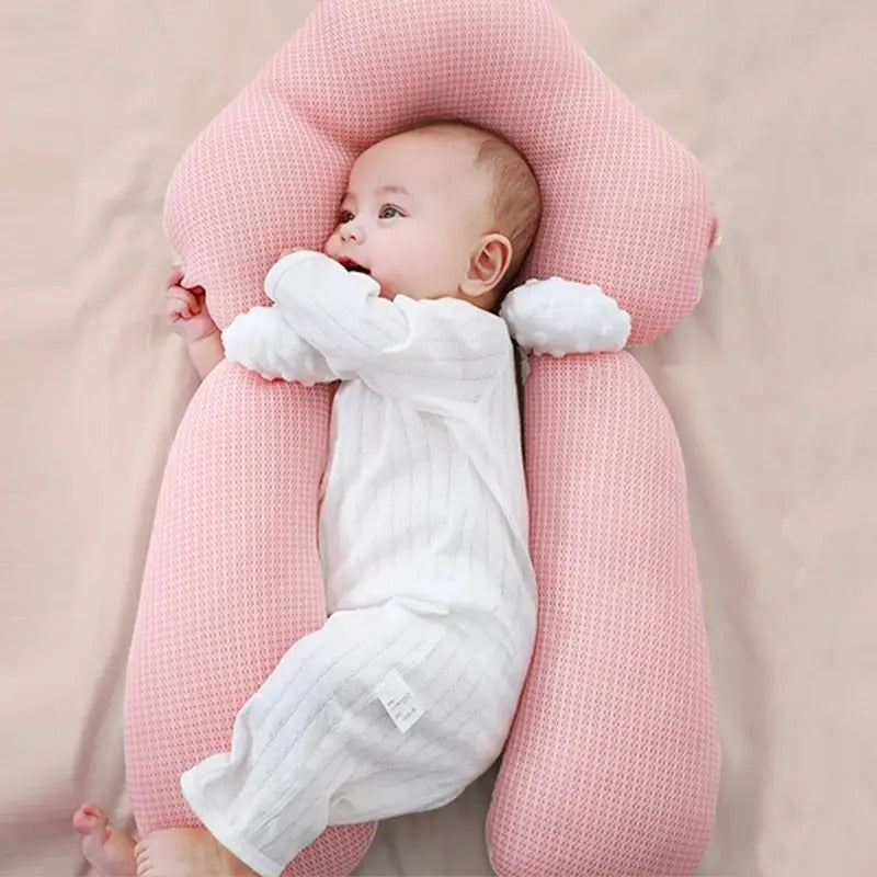 Ergonomic Baby Sleep Cushion – Safe, Comfortable, and Adjustable for Newborns (0–12 Months)