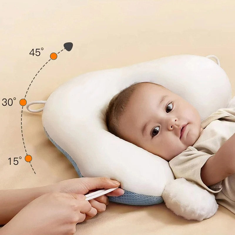 Ergonomic Baby Sleep Cushion – Safe, Comfortable, and Adjustable for Newborns (0–12 Months)