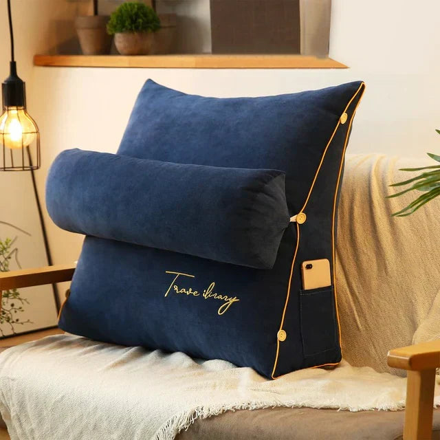 Ergonomic Back Support Wedge Pillow