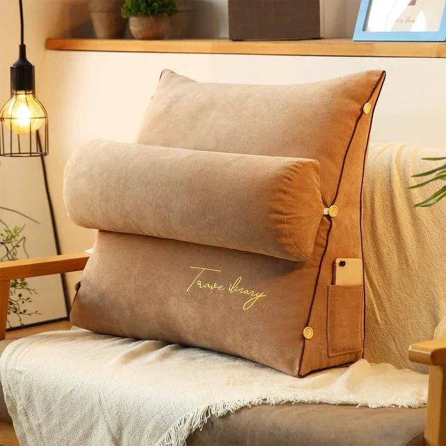 Ergonomic Back Support Wedge Pillow