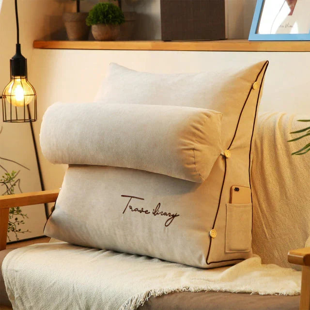 Ergonomic Back Support Wedge Pillow