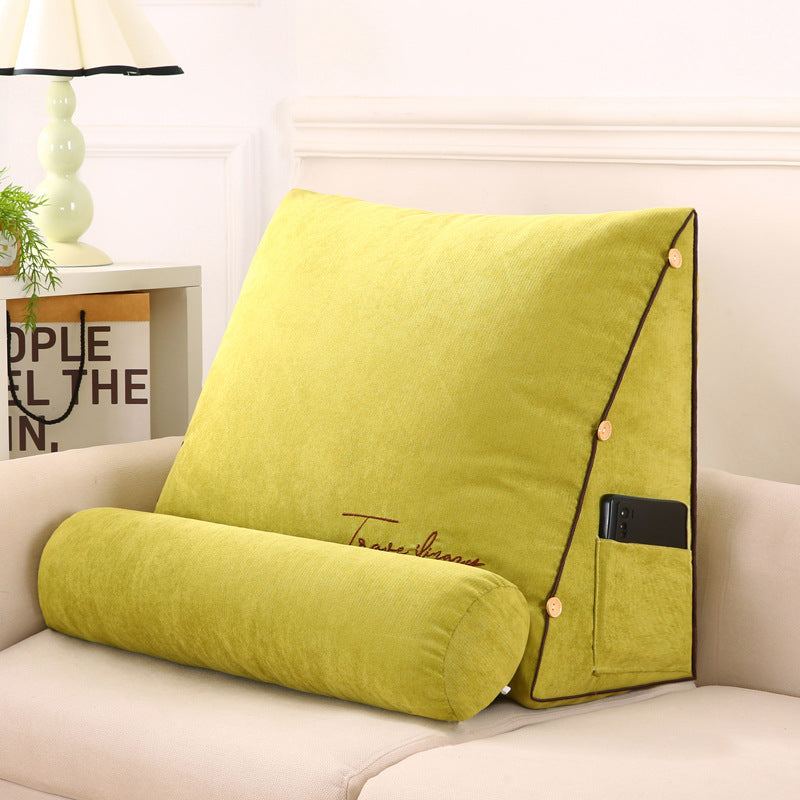 Ergonomic Back Support Wedge Pillow