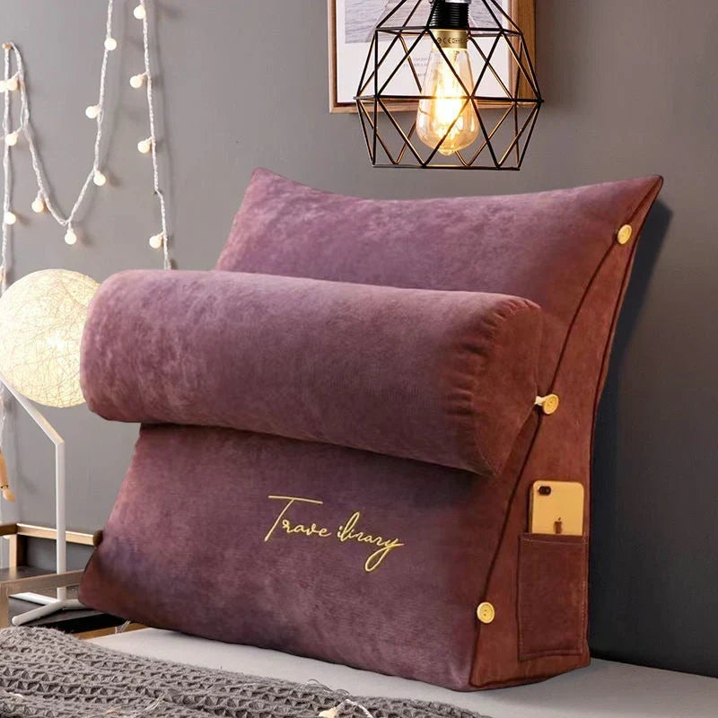 Ergonomic Back Support Wedge Pillow