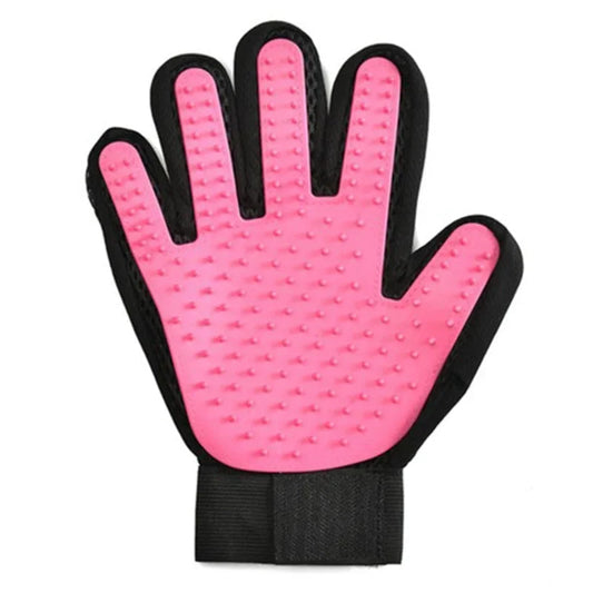 Ergonomic Grooming Glove - Flexible Palm Brush