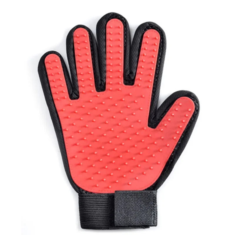 Ergonomic Grooming Glove - Flexible Palm Brush