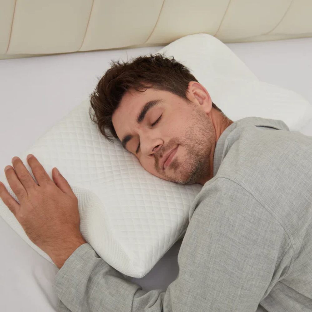 Ergonomic Memory Foam Sleep Support Pillow for Neck & Head Alignment