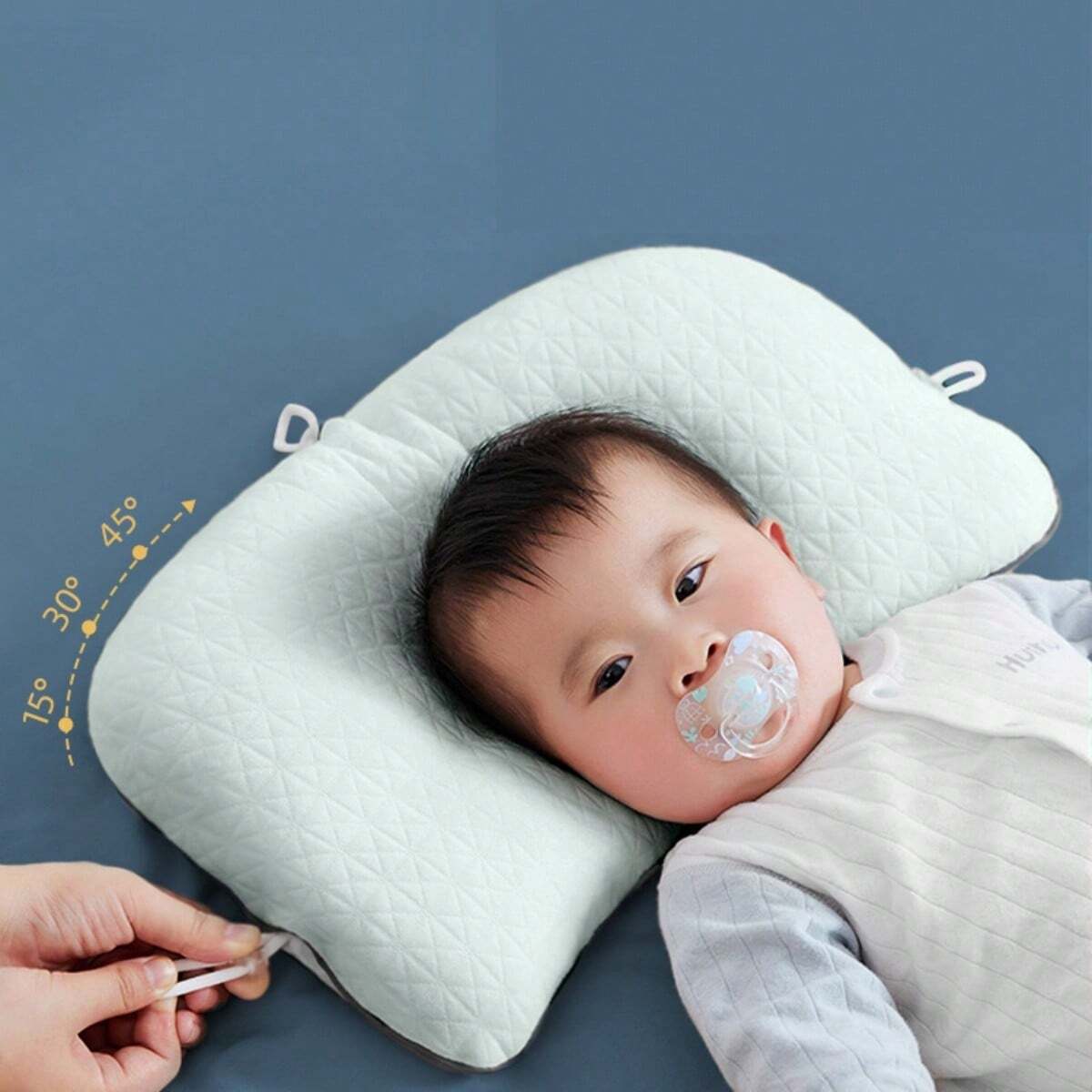 Ergonomic Newborn Flat Head Baby Pillow