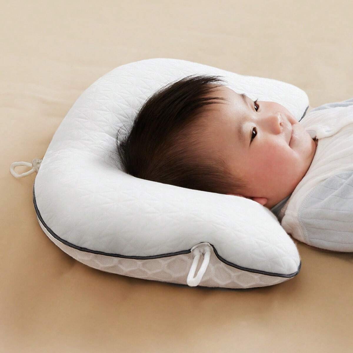 Ergonomic Newborn Flat Head Baby Pillow