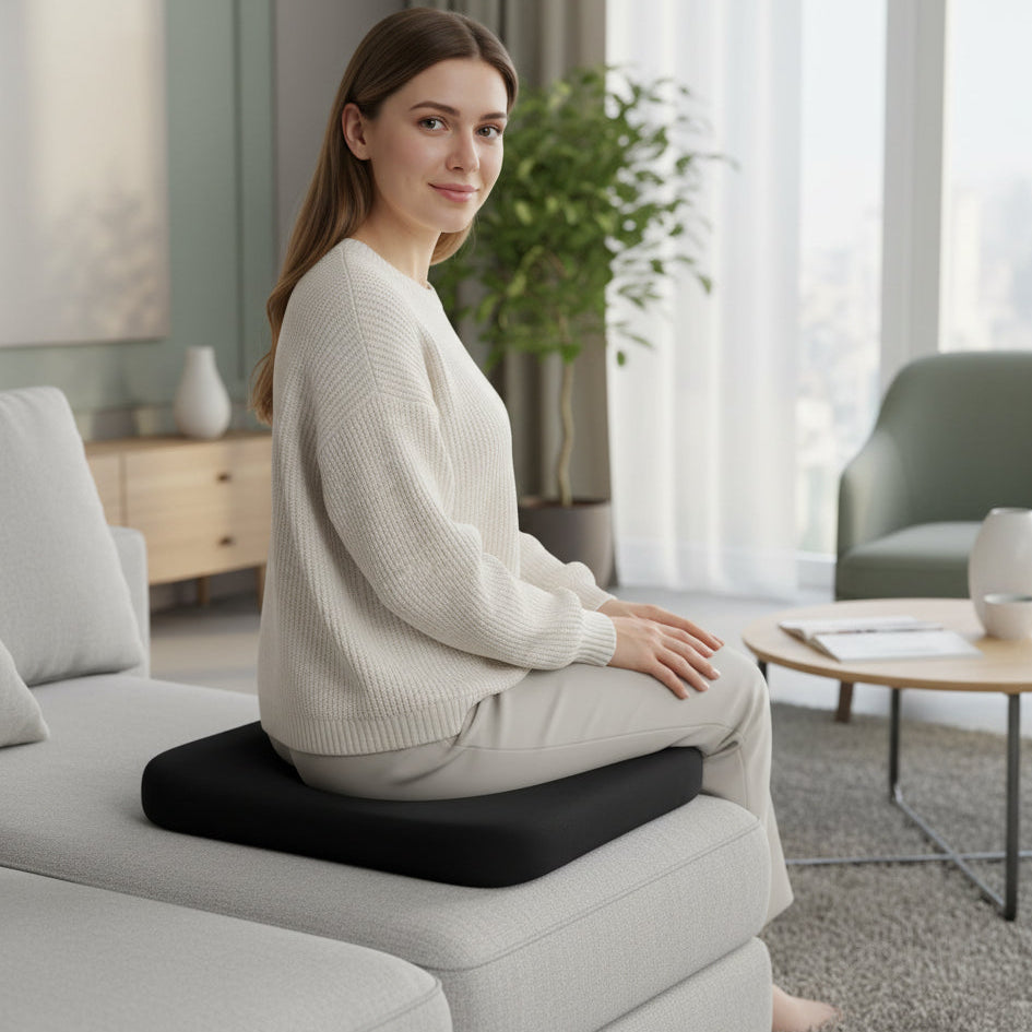 Ergonomic Non-Slip Seat Cushion for Daily Sitting Comfort
