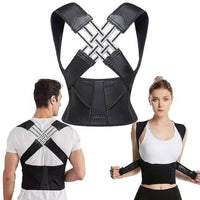 Ergonomic Posture Support Device for Back & Shoulder, Adjustable & Comfortable