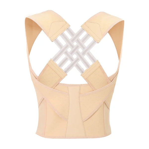 Ergonomic Posture Support Device for Back & Shoulder, Adjustable & Comfortable