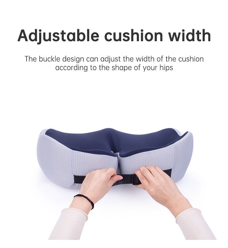 Ergonomic Seat Cushion for Pressure Relief and Sitting Comfort