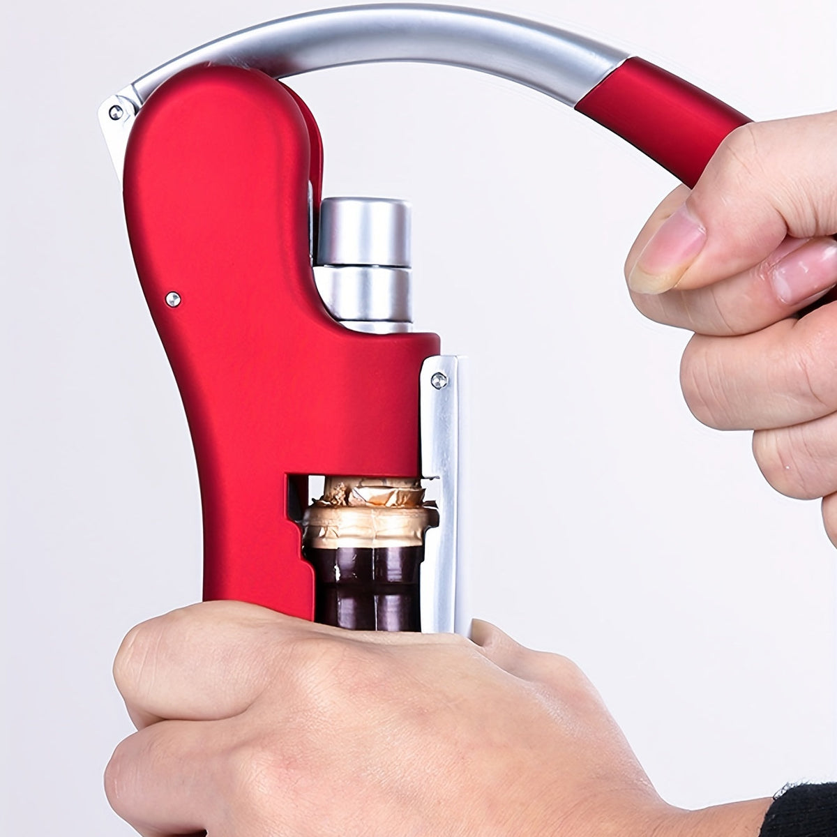 Ergonomic Wine Corkscrew – Easy and Safe Opening