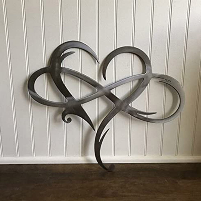 Everlasting Love Stainless Steel Wall Decor for the Home