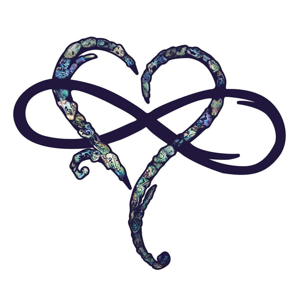 Everlasting Love Stainless Steel Wall Decor for the Home
