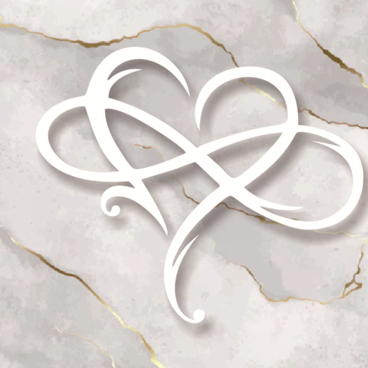 Everlasting Love Stainless Steel Wall Decor for the Home