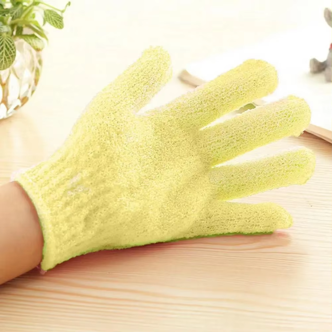 Exfoliating Bath Gloves - 2-Piece Set