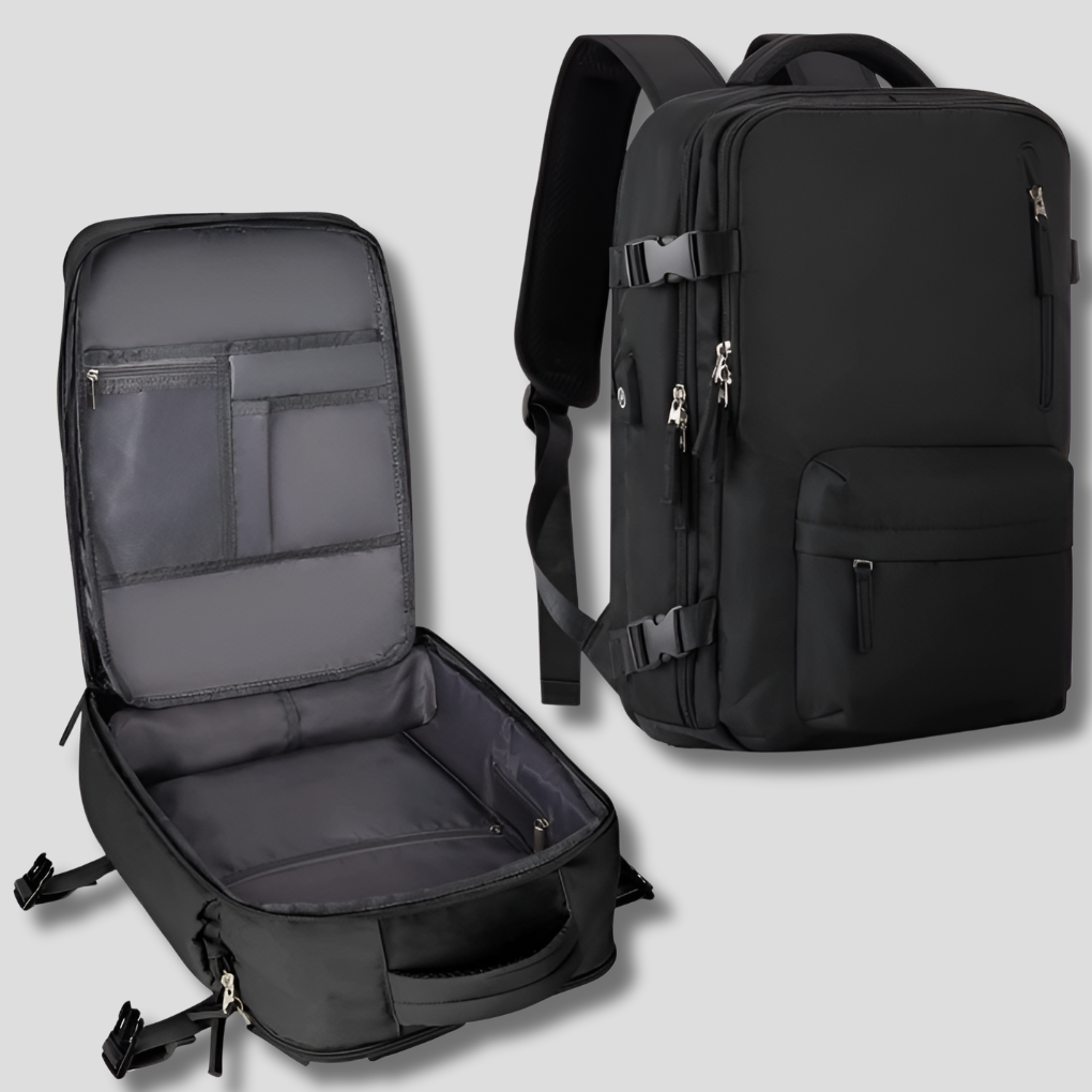 Expandable Carry-On Travel Backpack