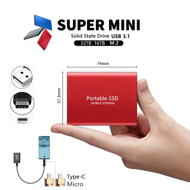 External Hard Drive SSD