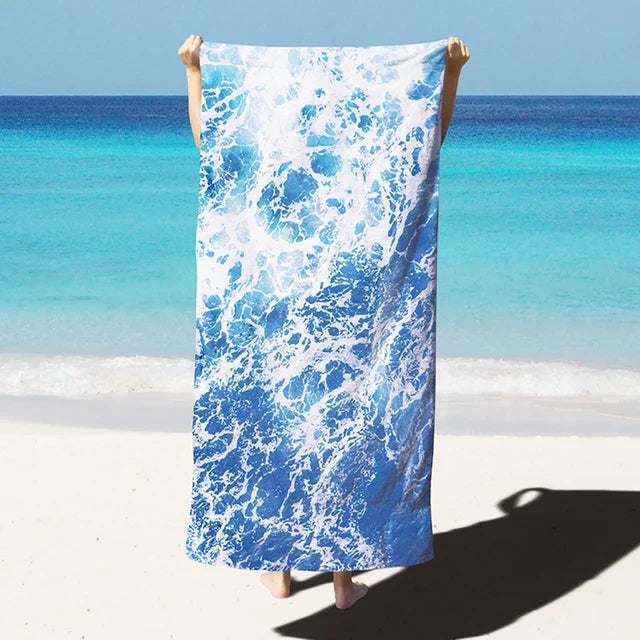 Extra Large Quick-Drying Microfiber Beach and Pool Towel