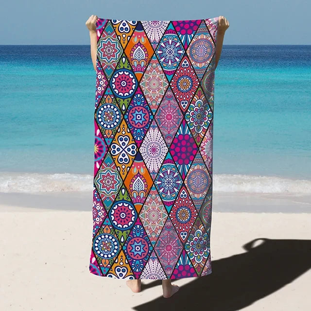 Extra Large Quick-Drying Microfiber Beach and Pool Towel