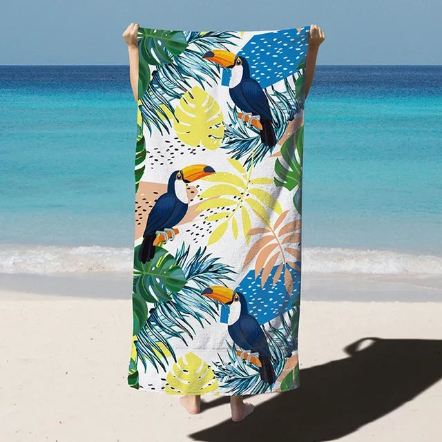 Extra Large Quick-Drying Microfiber Beach and Pool Towel