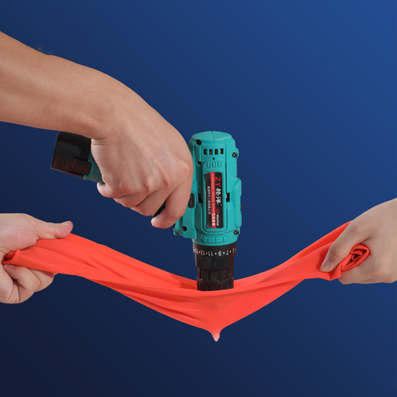 Extra Long and Thick Fleece-Lined Latex Dishwashing Gloves