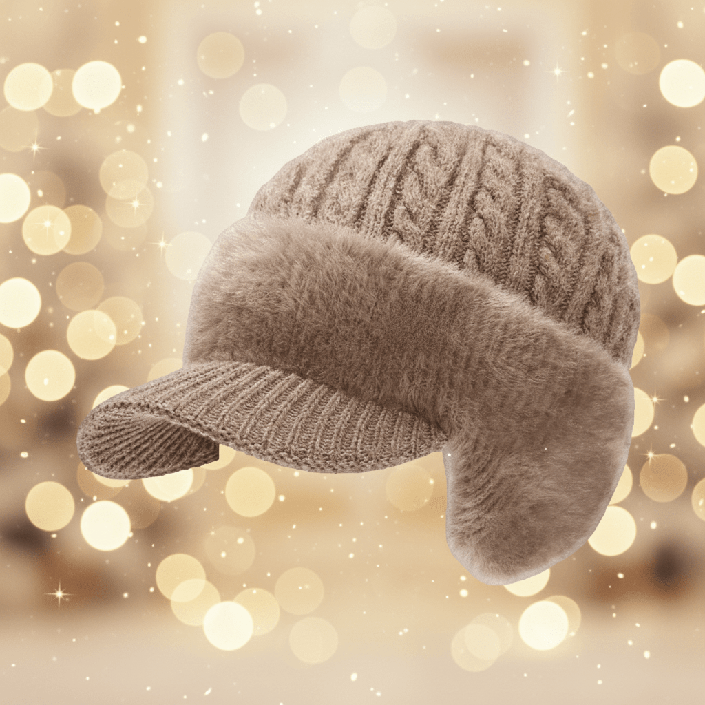 Extremely Warm Winter Hat with Integrated Ear Flaps