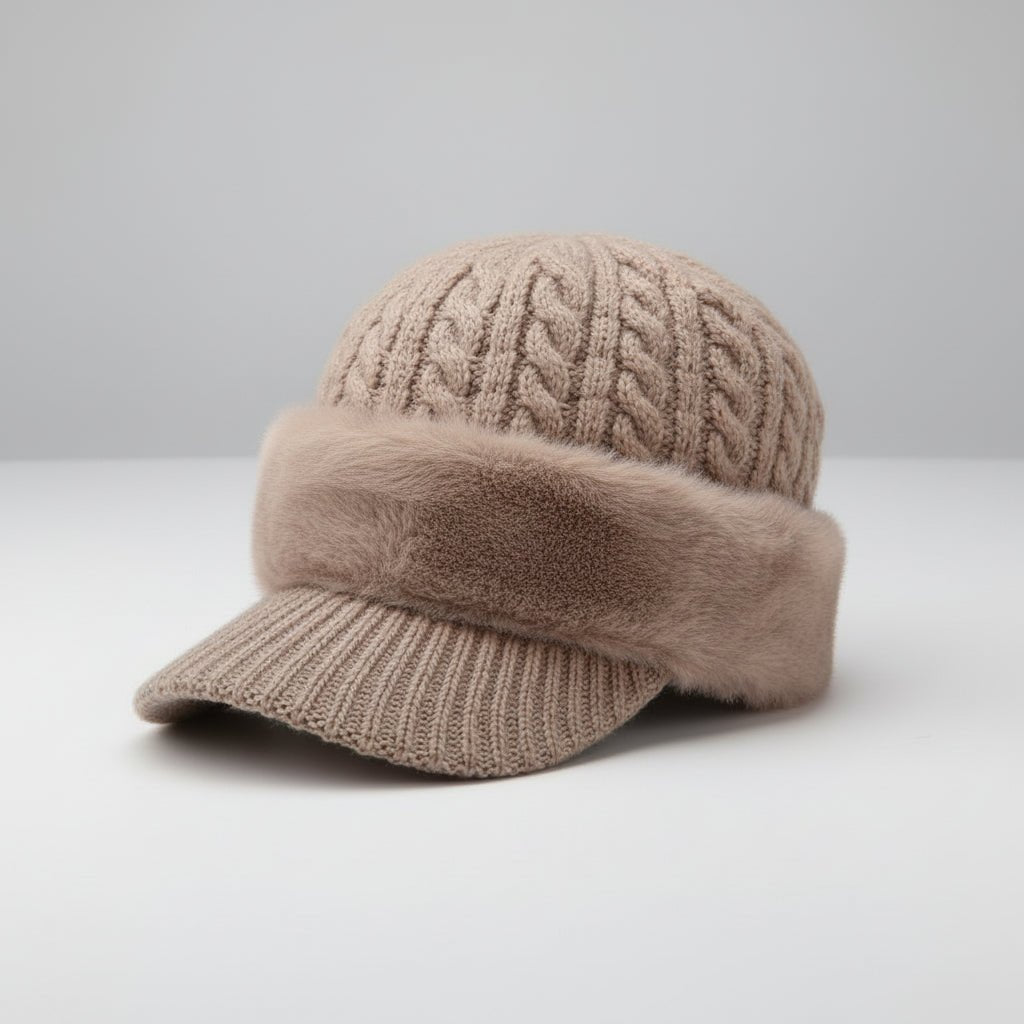 Extremely Warm Winter Hat with Integrated Ear Flaps