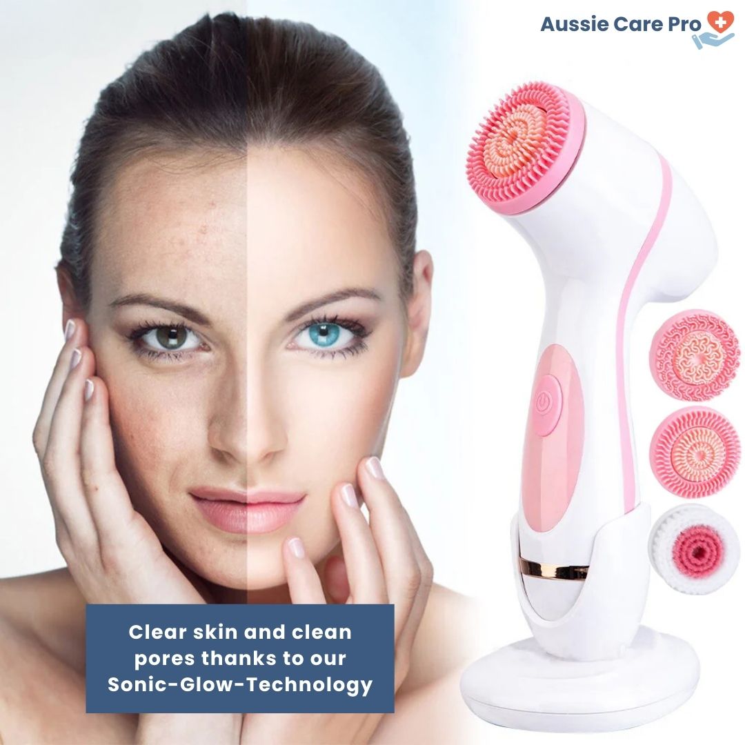 Facial Cleansing Brush – Facial Care Device for Deep Pore Cleansing and Skin Tightening