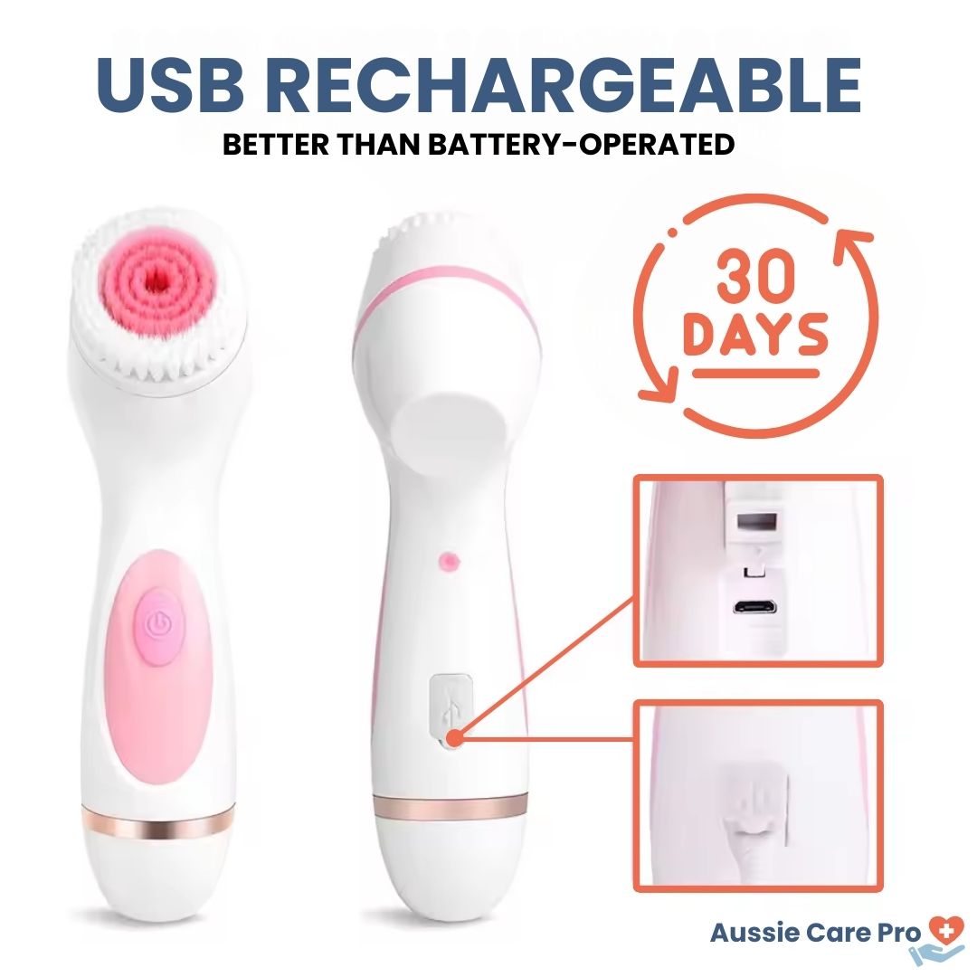 Facial Cleansing Brush – Facial Care Device for Deep Pore Cleansing and Skin Tightening