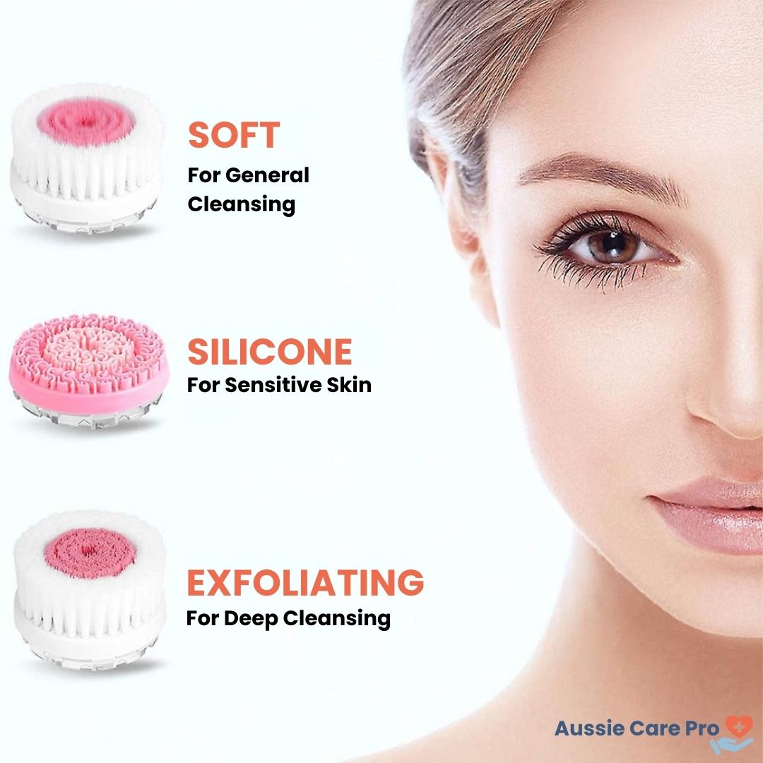 Facial Cleansing Brush – Facial Care Device for Deep Pore Cleansing and Skin Tightening