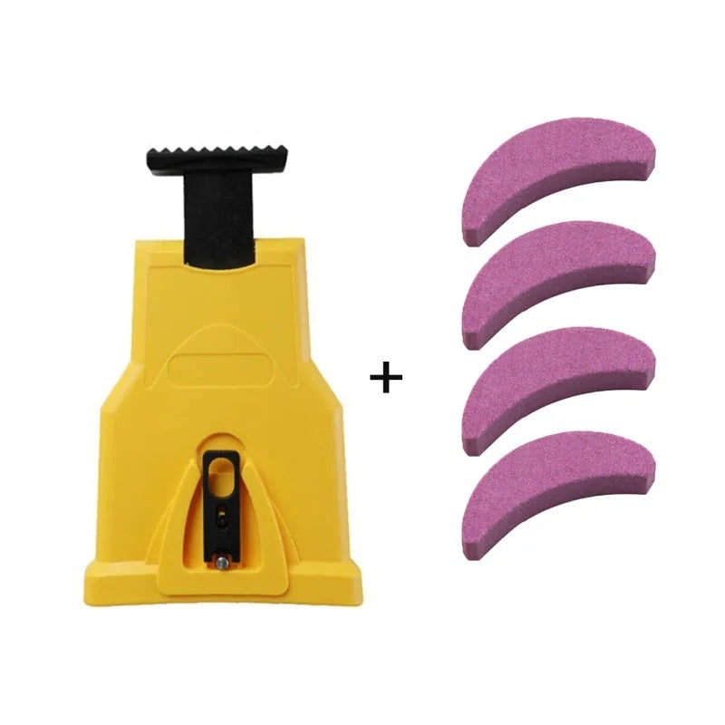 Fast, High-Quality, and Compact Chainsaw Tooth Sharpener