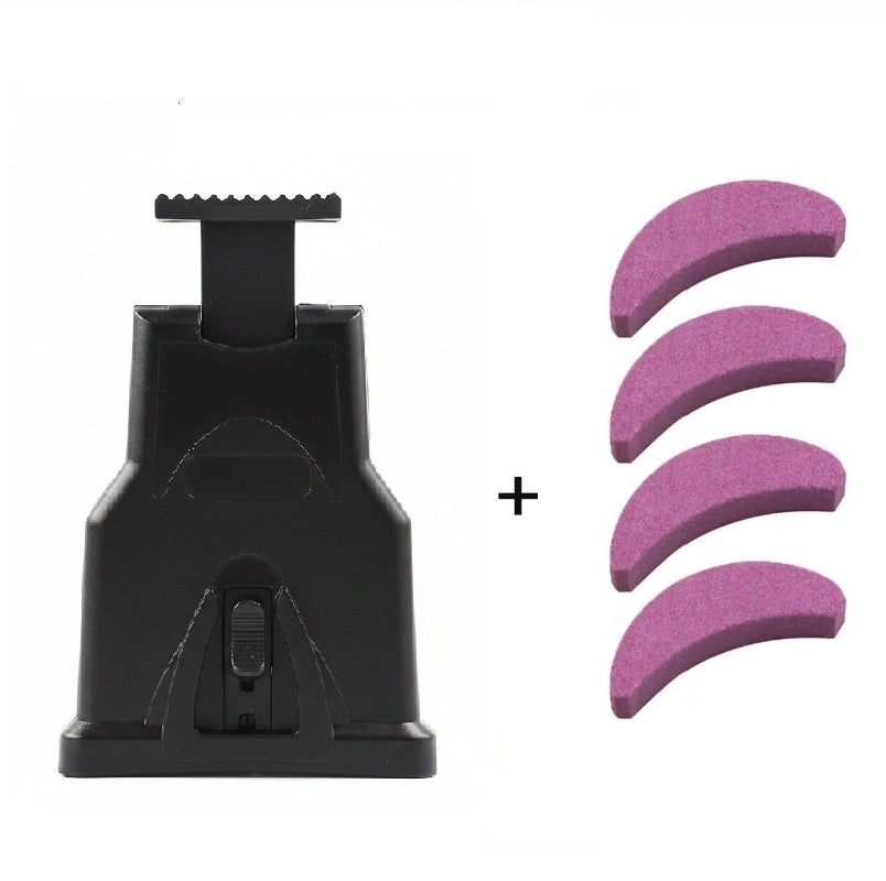 Fast, High-Quality, and Compact Chainsaw Tooth Sharpener