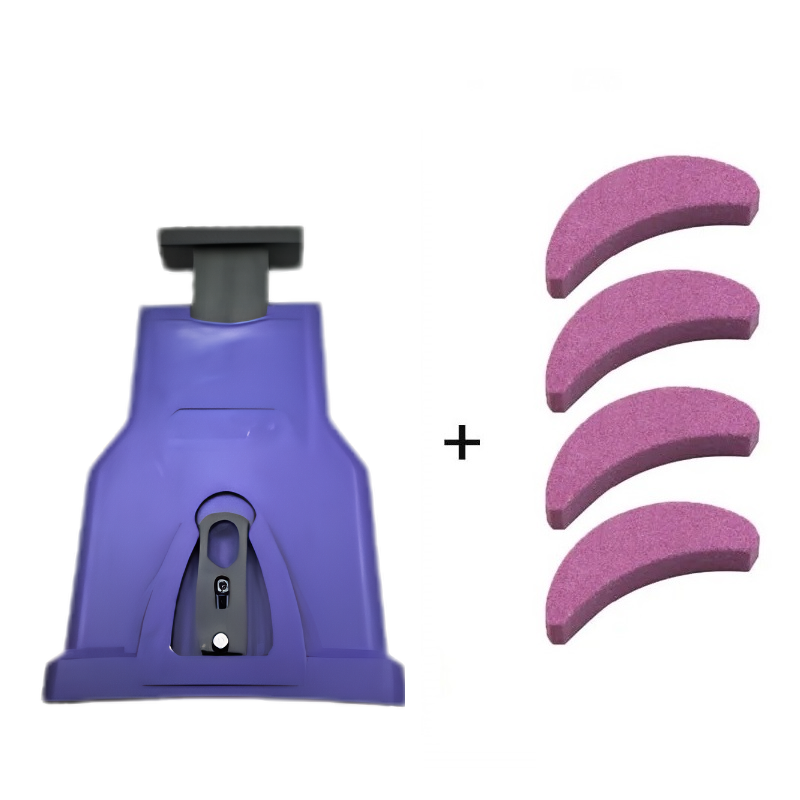 Fast, High-Quality, and Compact Chainsaw Tooth Sharpener