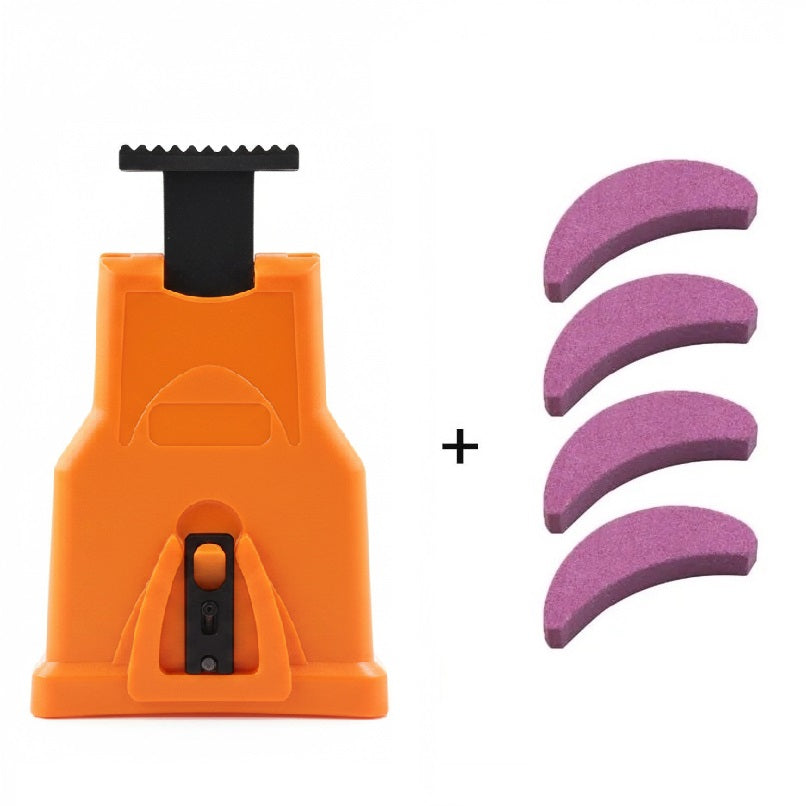 Fast, High-Quality, and Compact Chainsaw Tooth Sharpener