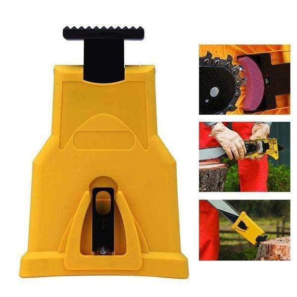 Fast, High-Quality, and Compact Chainsaw Tooth Sharpener