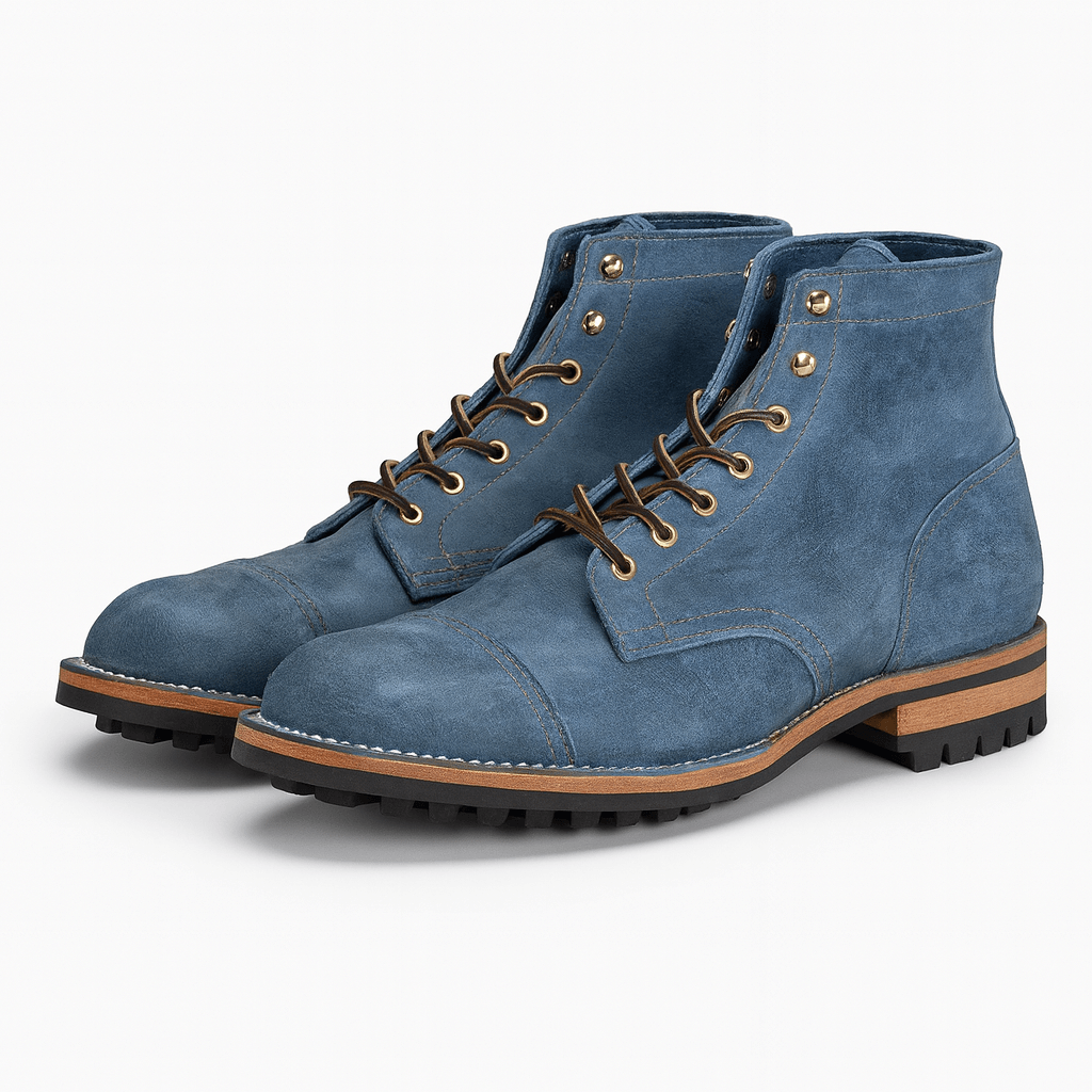 Faux Leather Ankle Boots