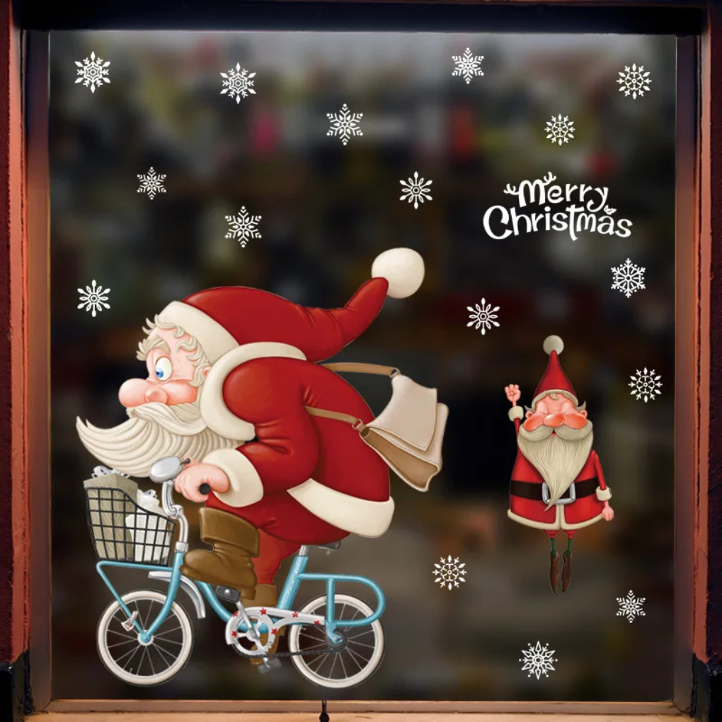 Festive Decorative Window Stickers