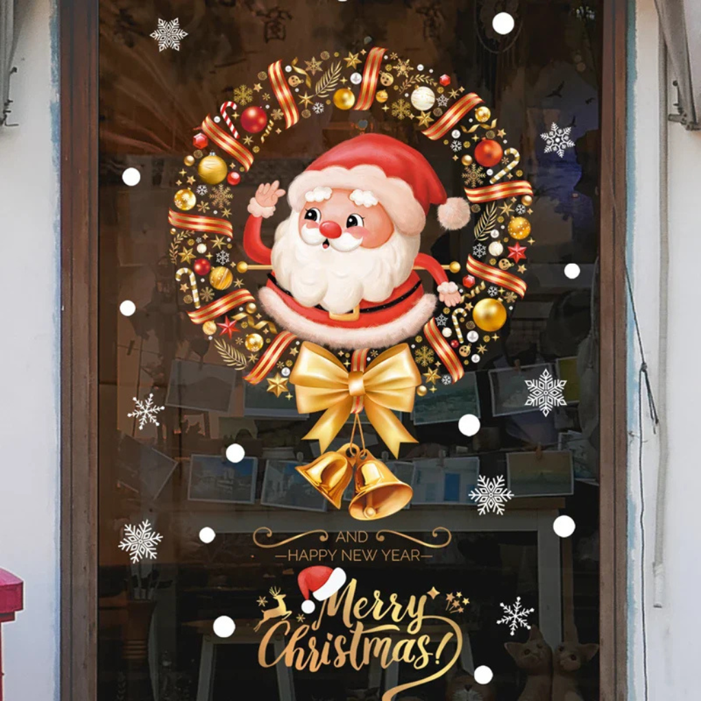 Festive Decorative Window Stickers