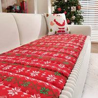 Festive Winter Sofa Cover