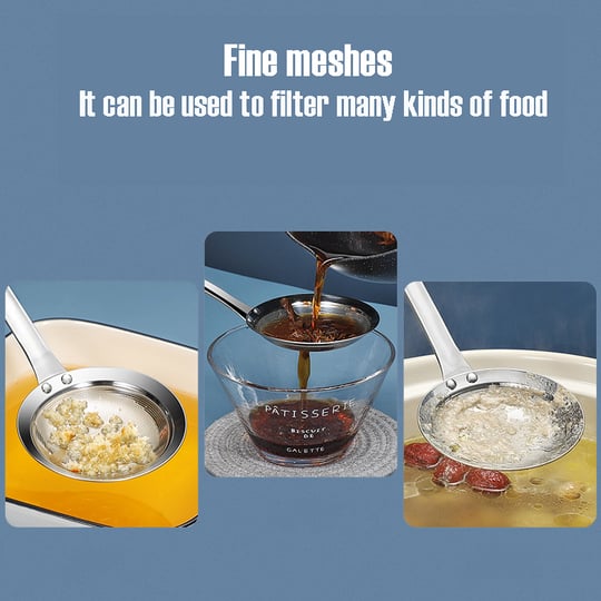 Fine Mesh Stainless Steel Strainer