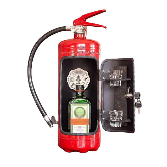 Fire Extinguisher Style Minibar