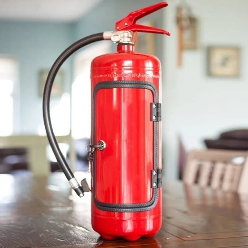 Fire Extinguisher Style Minibar