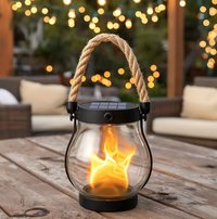 Fireseed Solar Light — Flame Lantern for Atmospheric Lighting