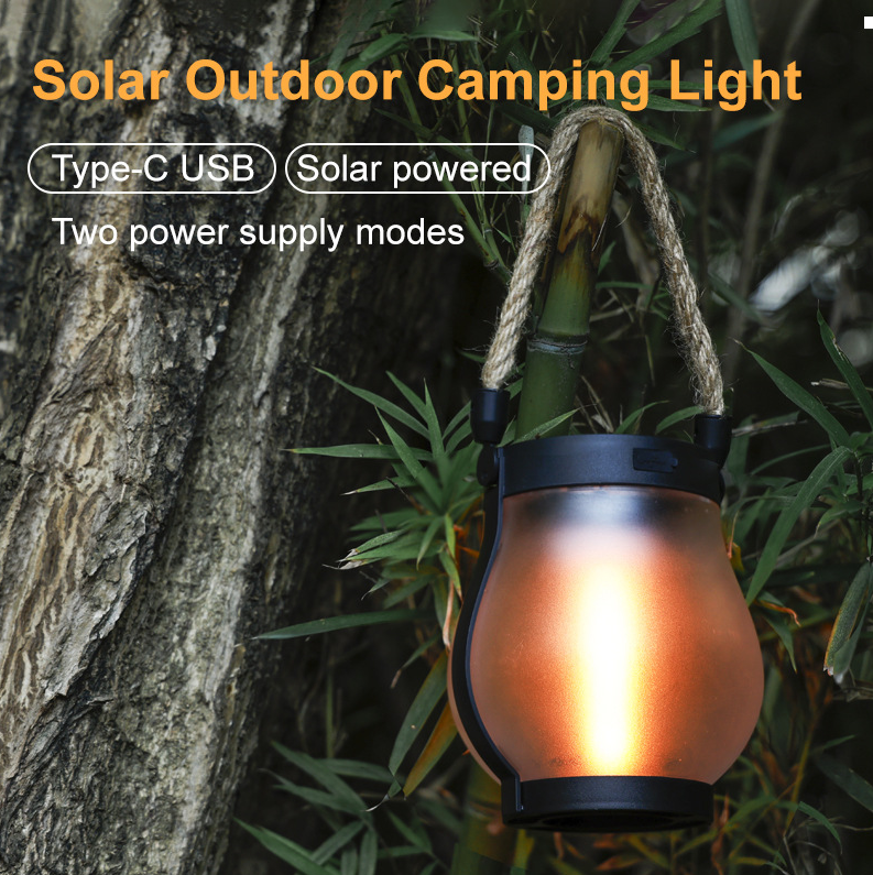 Fireseed Solar Light — Flame Lantern for Atmospheric Lighting