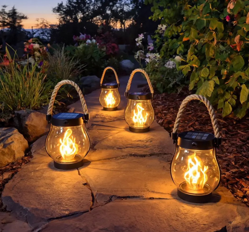 Fireseed Solar Light — Flame Lantern for Atmospheric Lighting