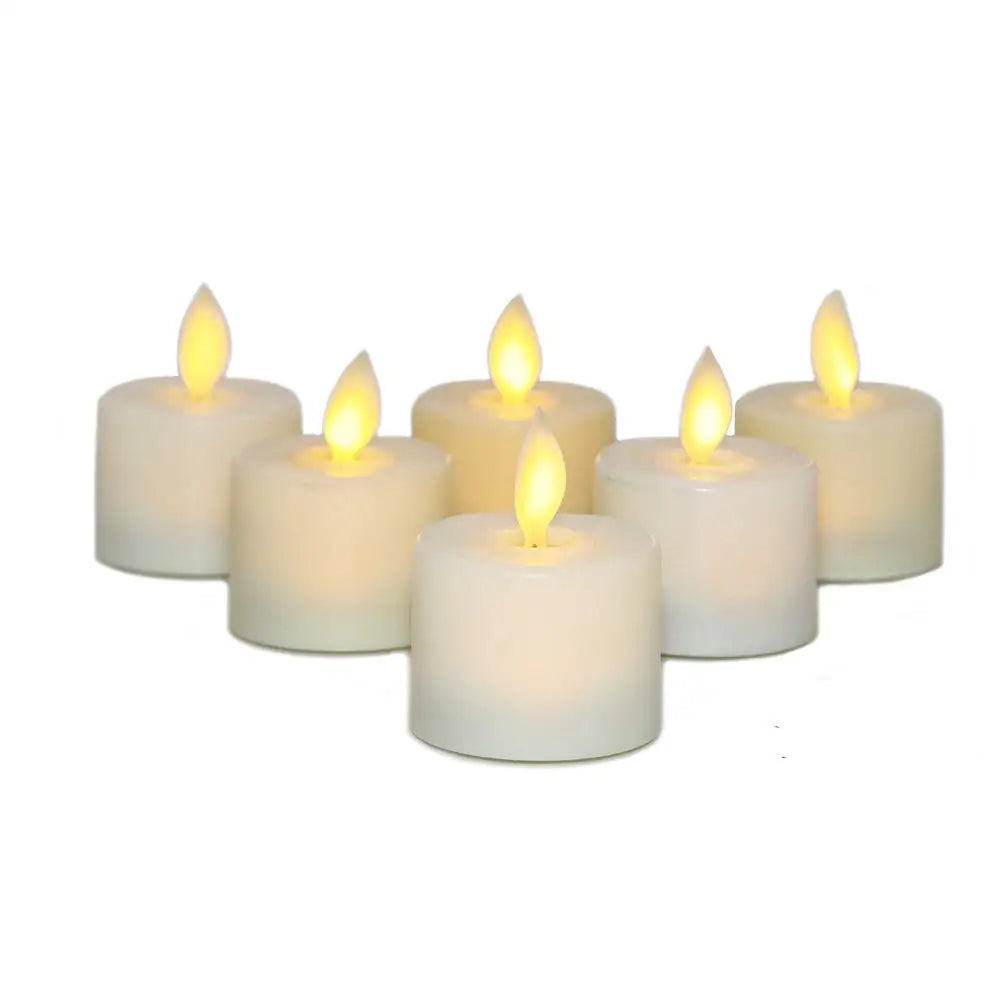 Flameless LED Candles with Remote Control – Realistic Flickering Candles for Home Decor