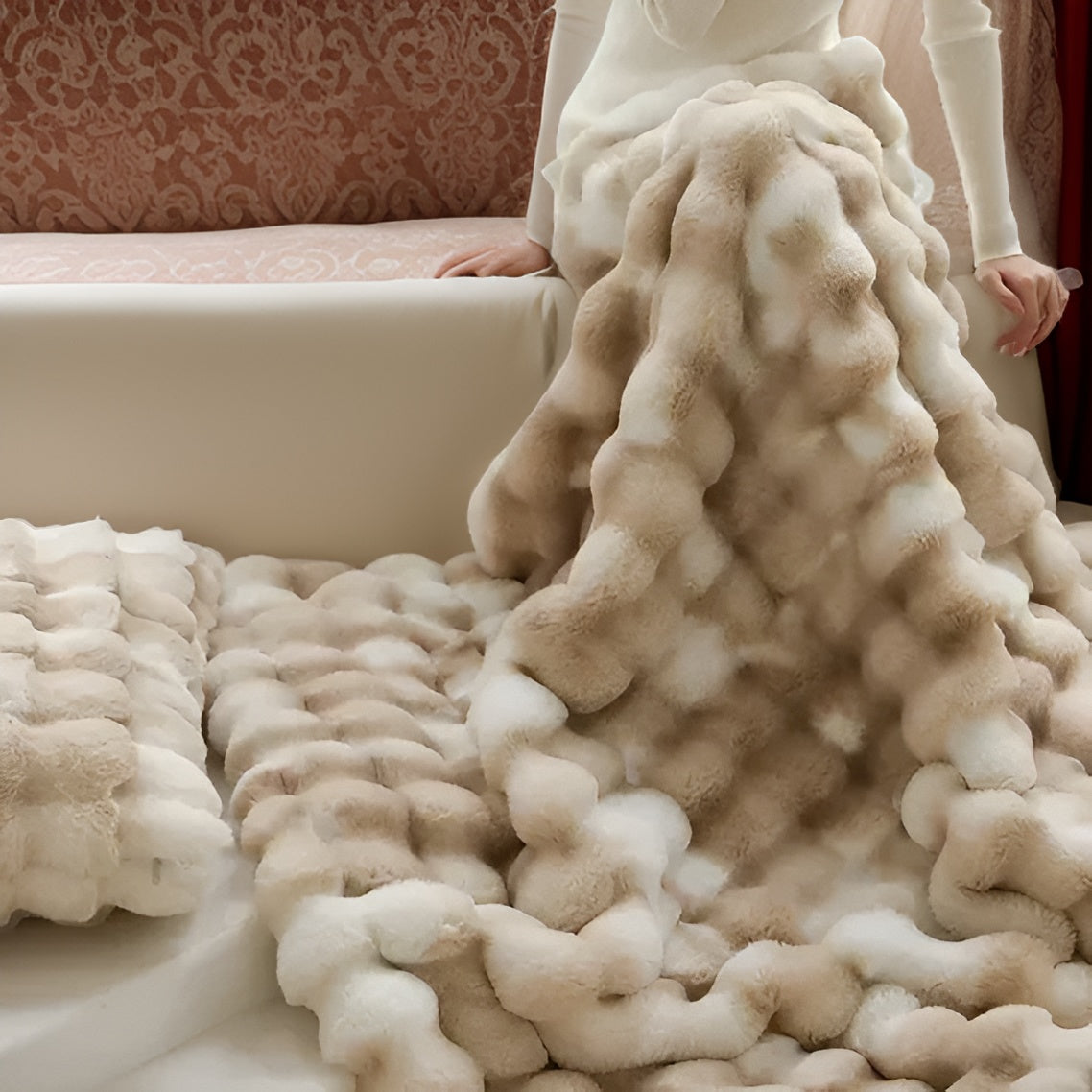 Fleece Blanket – Soft Travel and Home Blanket for Sofa and Bed